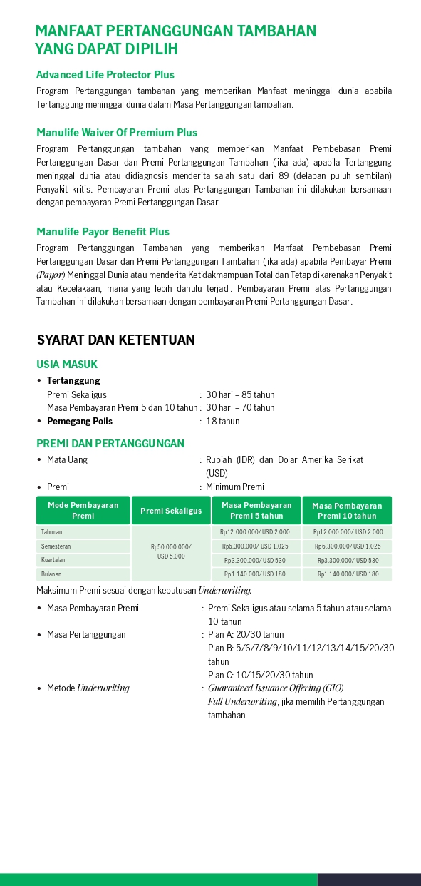 Manulife Dynamic Wealth Assurance - 11