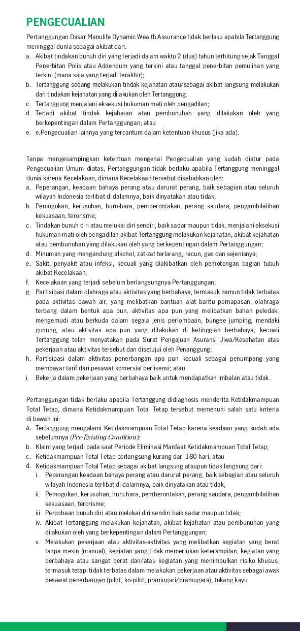 Manulife Dynamic Wealth Assurance - 13